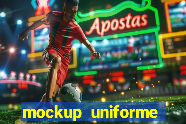 mockup uniforme futebol psd free